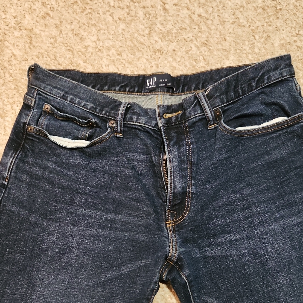 GAP Women Indigo Slim Straight Jeans